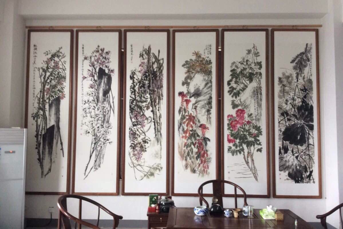 迎艺轩国画牡丹定制